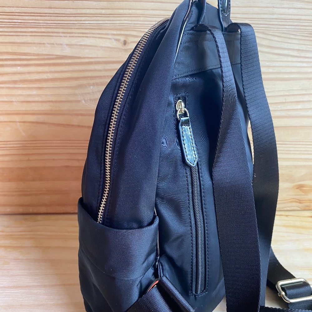 KARL LAGERFELD Black Bow Backpack - Picture 2 of 5